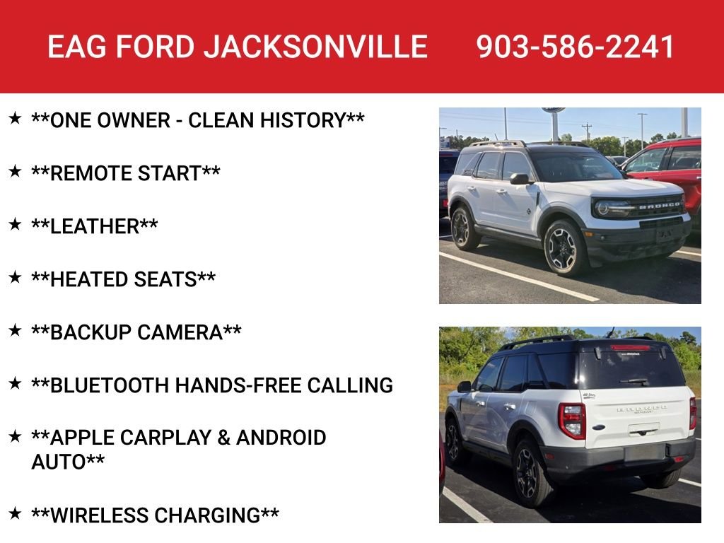 Used 2022 Oxford White Ford Outer Banks image 4