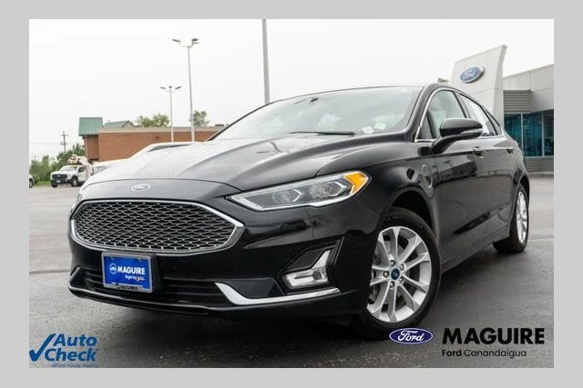 Used 2020 Black Ford Titanium image 1