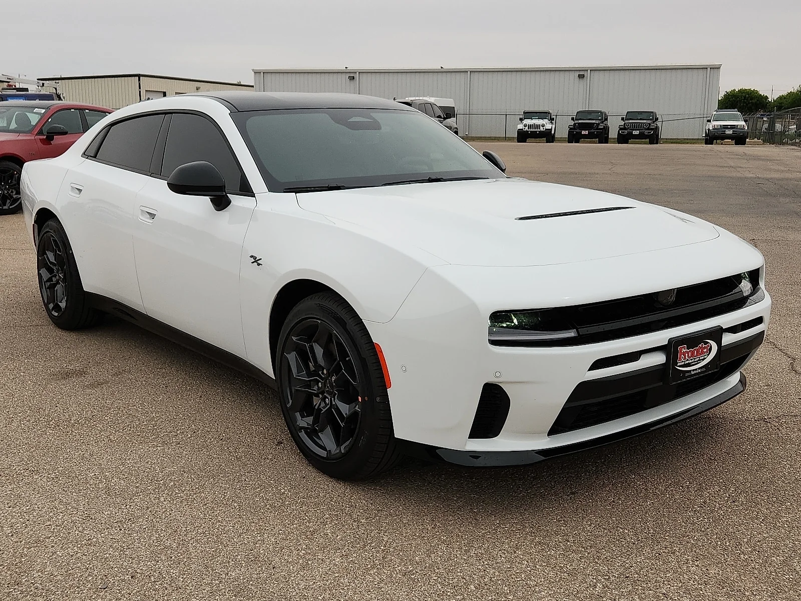 New 2026 White Knuckle  Paint Dodge R/T 4-DOOR AWD image 6