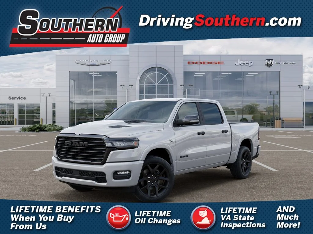 New 2026 Ivory White Tri-Coat Pearl-Coat Exterior Paint RAM Laramie image 1