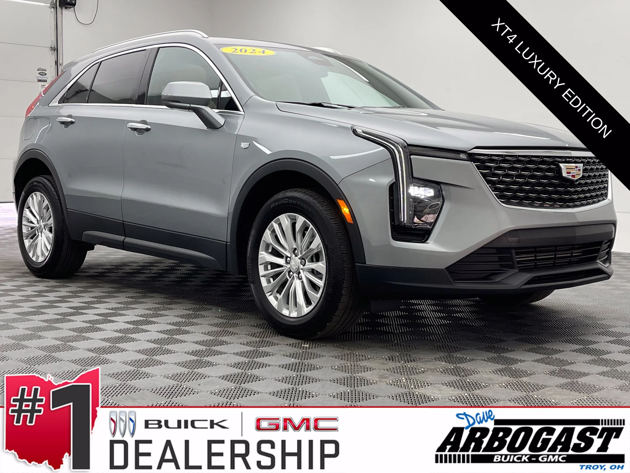 Used 2024 Argent Silver Metallic Cadillac Luxury image 1