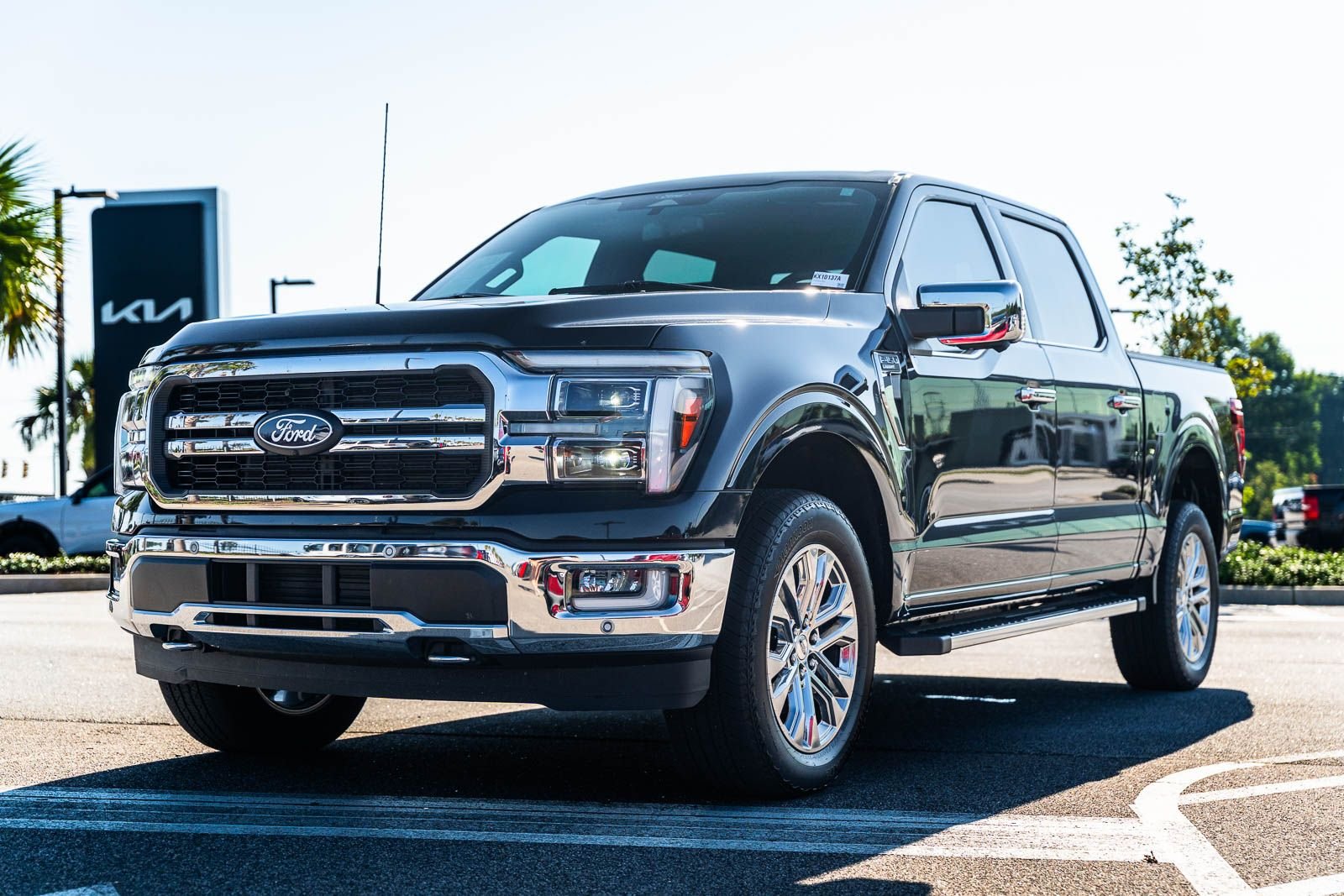 Used 2024 Black Ford Lariat image 2