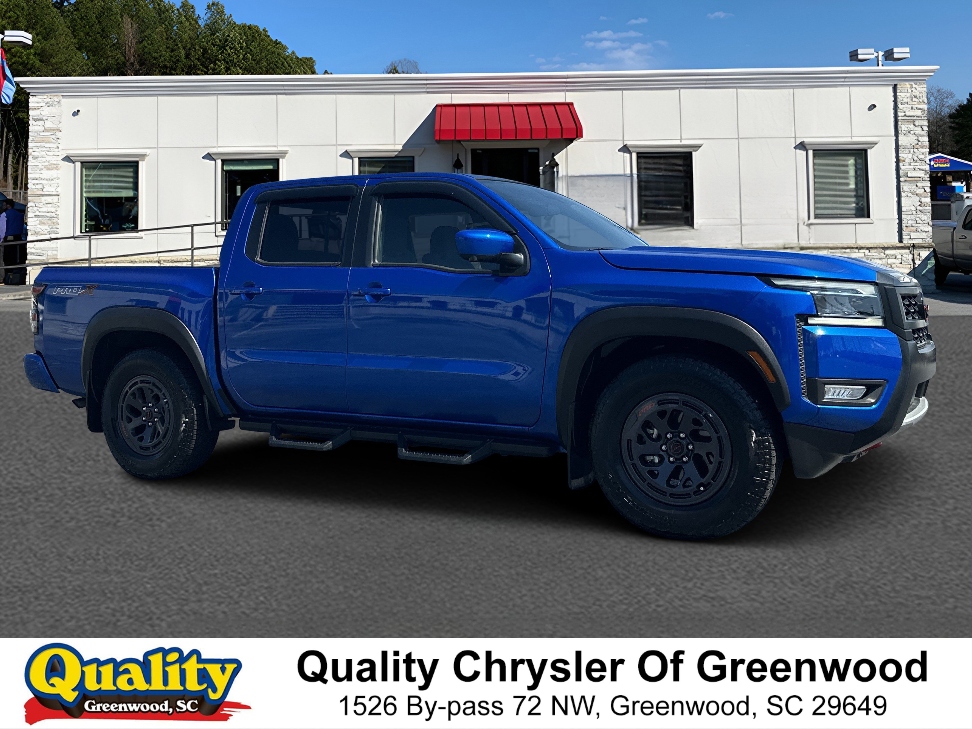 Used 2025 Bluestone Pearl Nissan PRO-X image 1