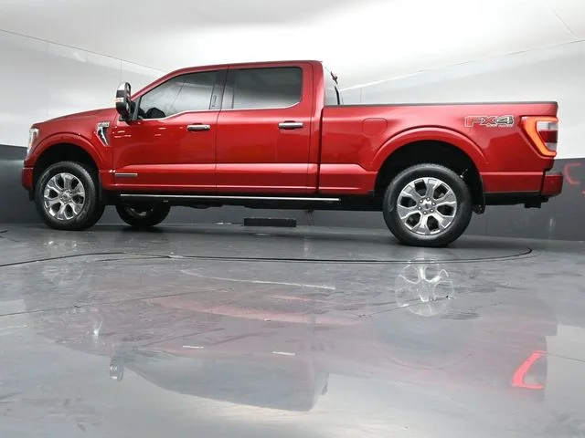 Certified Used 2021 Red Ford Platinum image 41