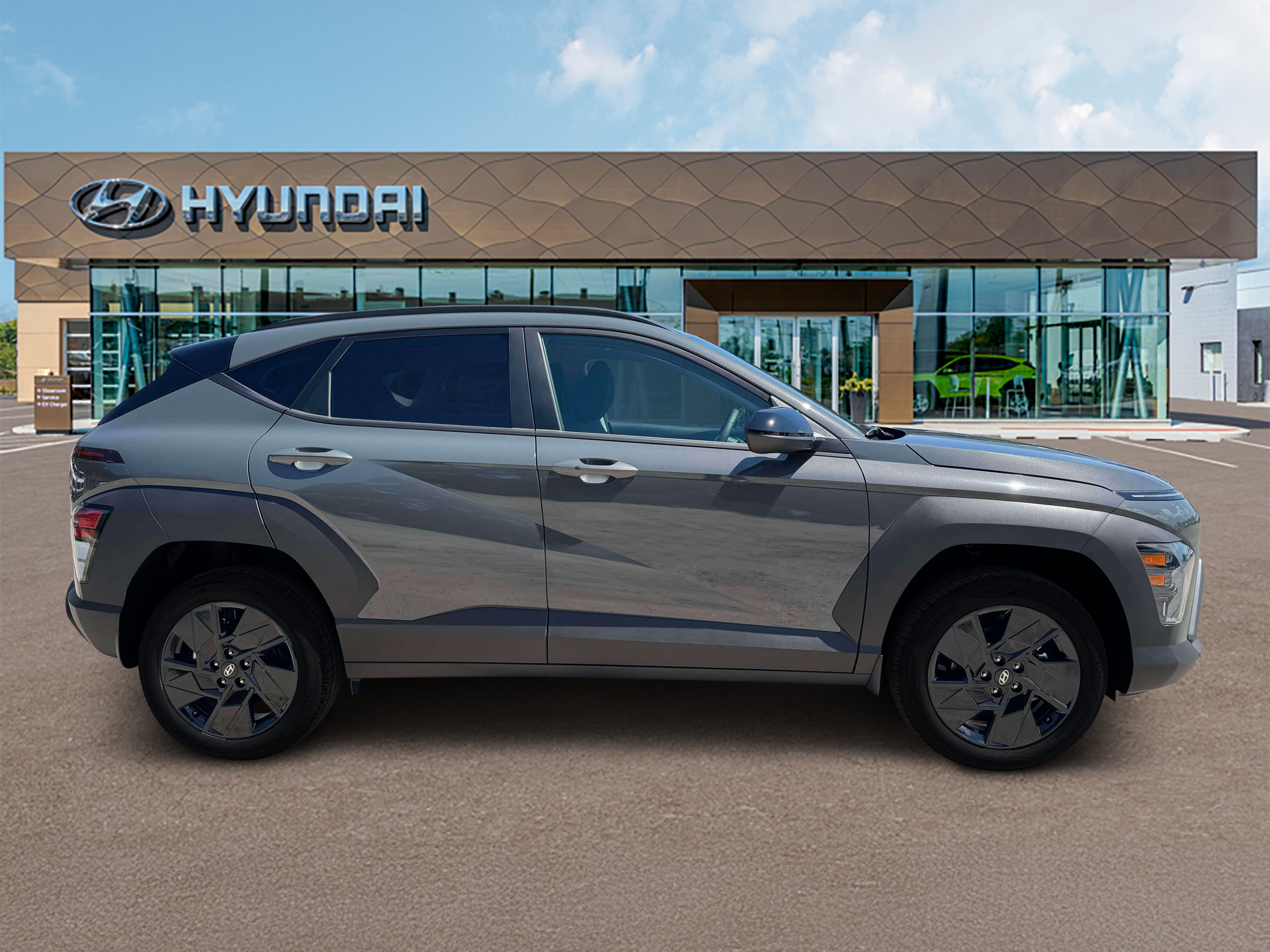 New 2027 Ecotronic Gray Pearl Hyundai SEL Sport AWD image 9