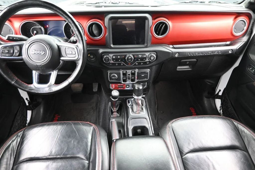 Used 2018 White Jeep Unlimited Rubicon image 15