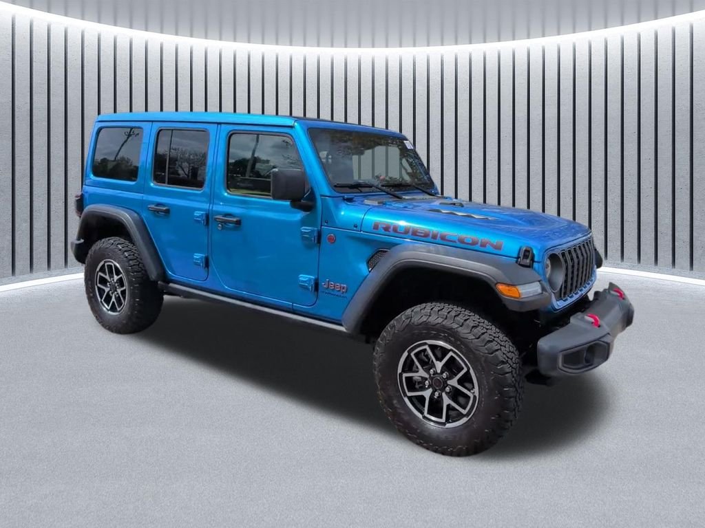 Used 2025 Blue Jeep Rubicon image 5