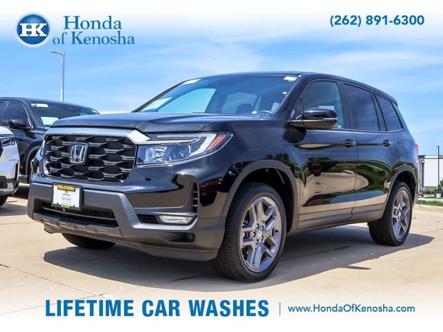 Certified Used 2023 Crystal Black Pearl Honda AWD EX-L image 1