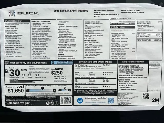 2026 Buick Envista Sport Touring - Photo 21