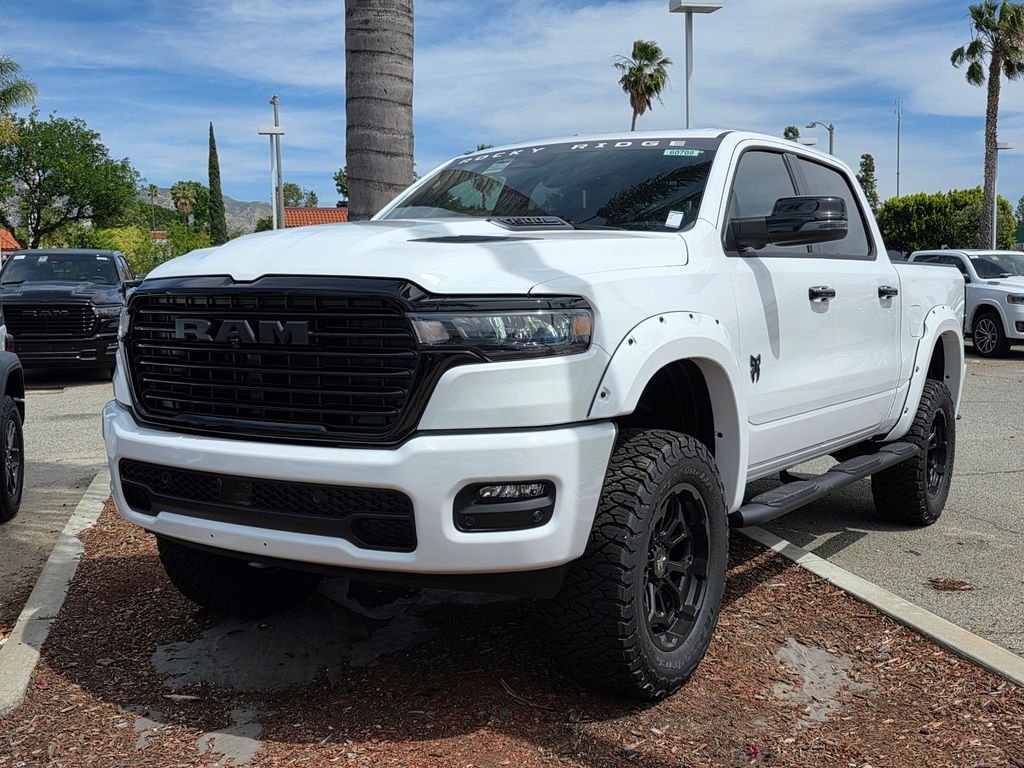 New 2026 Bright White Clear-Coat Exterior Paint RAM Laramie image 1