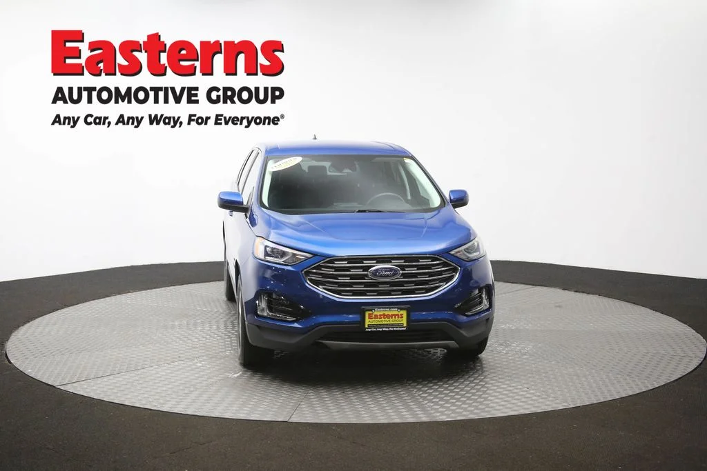 Used 2021 Blue Ford SEL image 50
