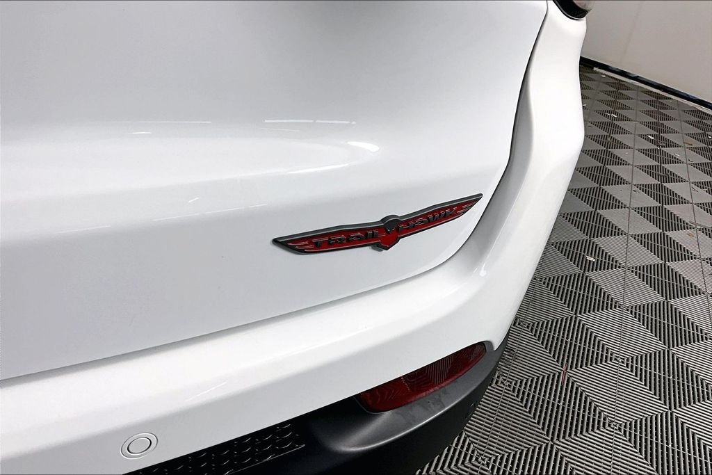 Used 2024 Bright White Clearcoat Jeep Trailhawk image 23