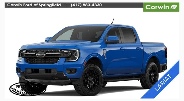 New 2026 Velocity Blue Metallic Ford Lariat® image 1