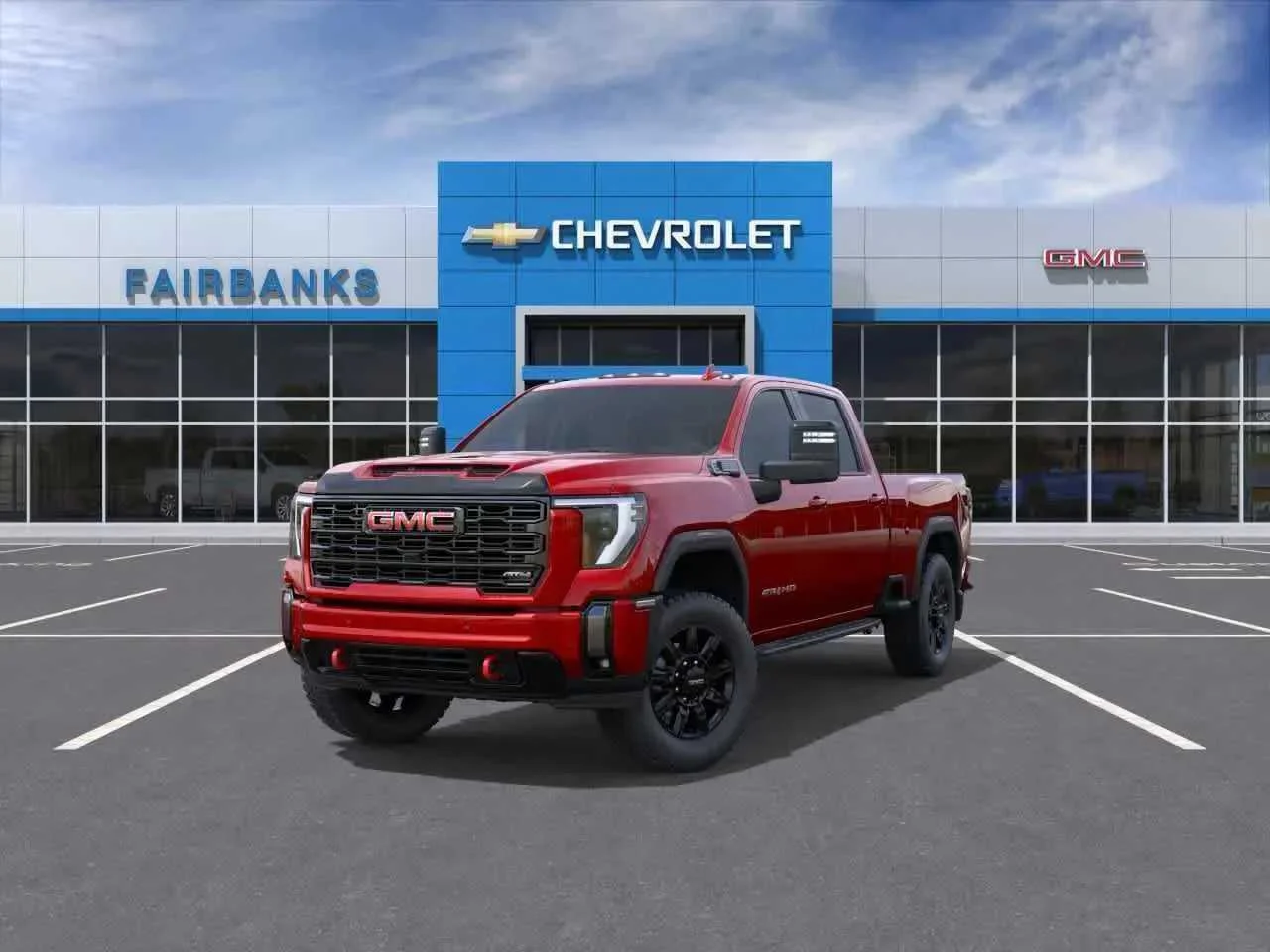 New 2026 Volcanic Red Tintcoat GMC AT4 image 8