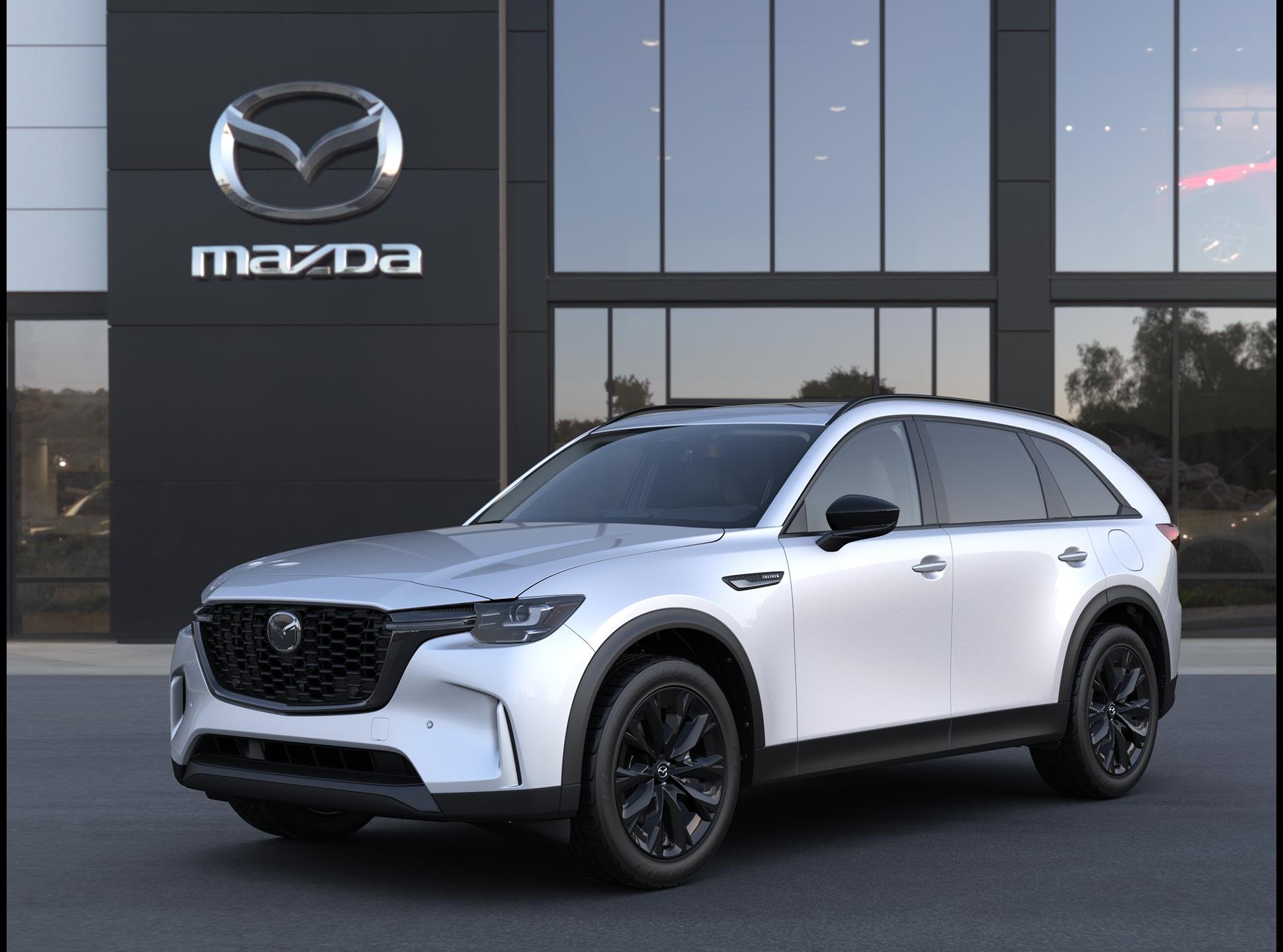 New 2026 Rhodium White Premium Mazda 3.3 Turbo Premium Sport AWD image 1