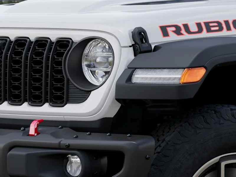 New 2026 Bright White Clear-Coat Exterior Paint Jeep Rubicon image 37