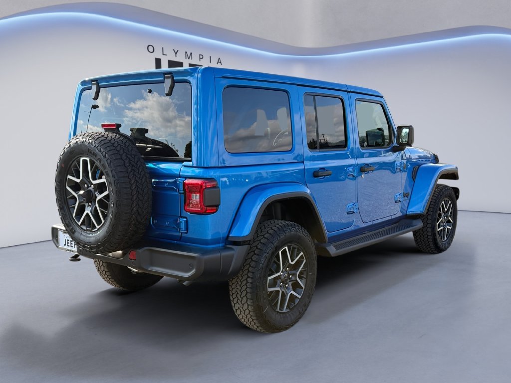 New 2027 Hydro Blue Pearl-Coat Paint Jeep Sahara image 5