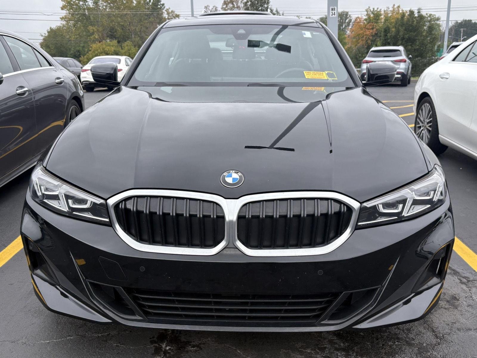 Used 2024 Jet Black BMW 330i xDrive image 2