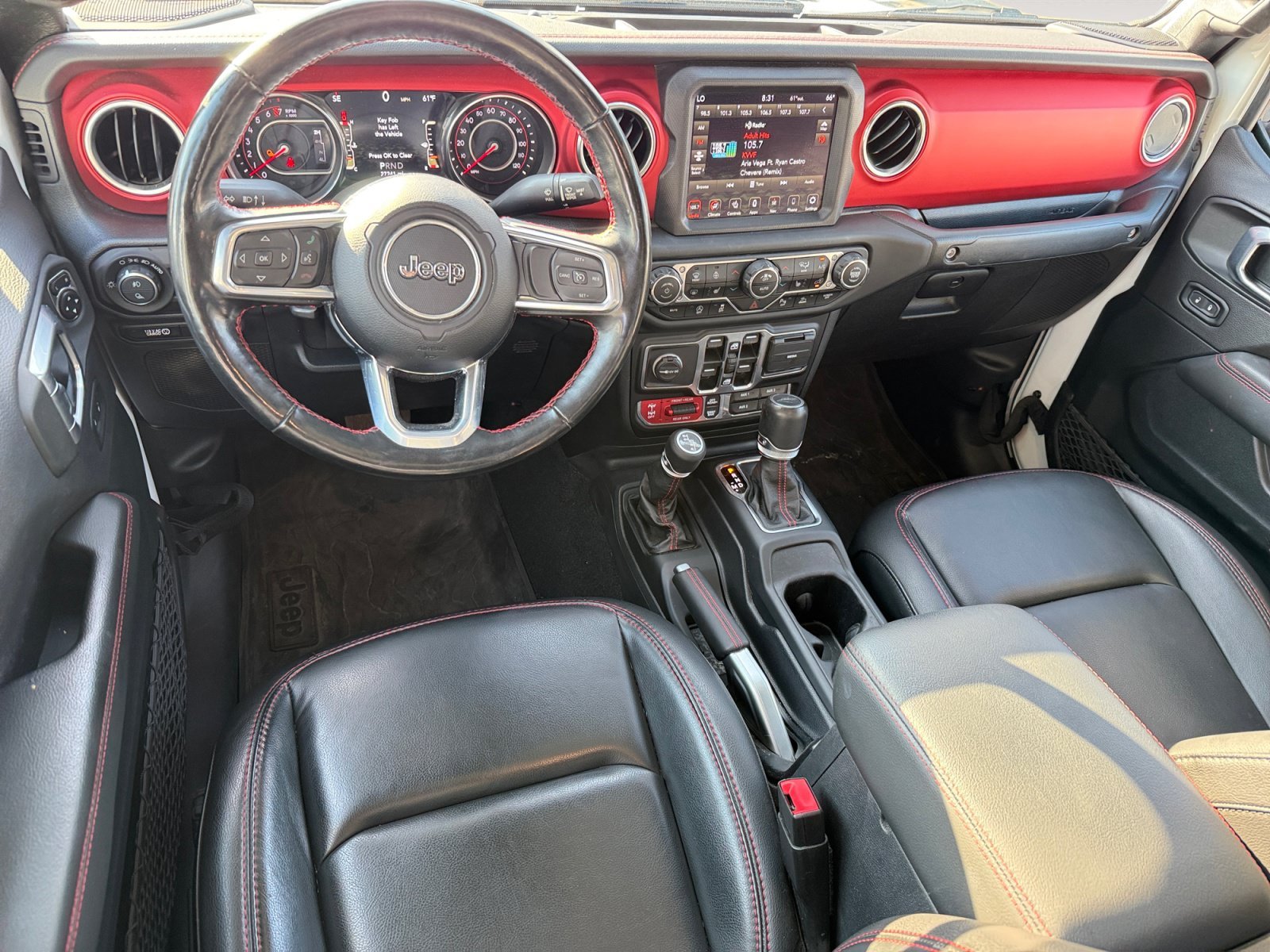 Used 2021 Bright White Clearcoat JEEP Rubicon image 15