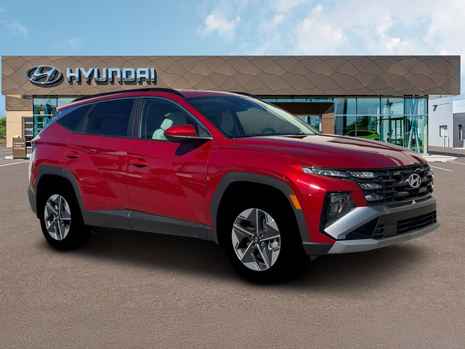 New 2026 Red Hyundai SEL AWD image 10