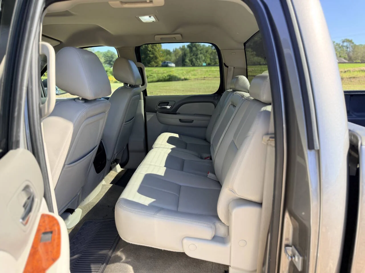 Used 2013 Gray Chevrolet LTZ 4x4 4dr Crew Cab 5.8 ft. SB image 12