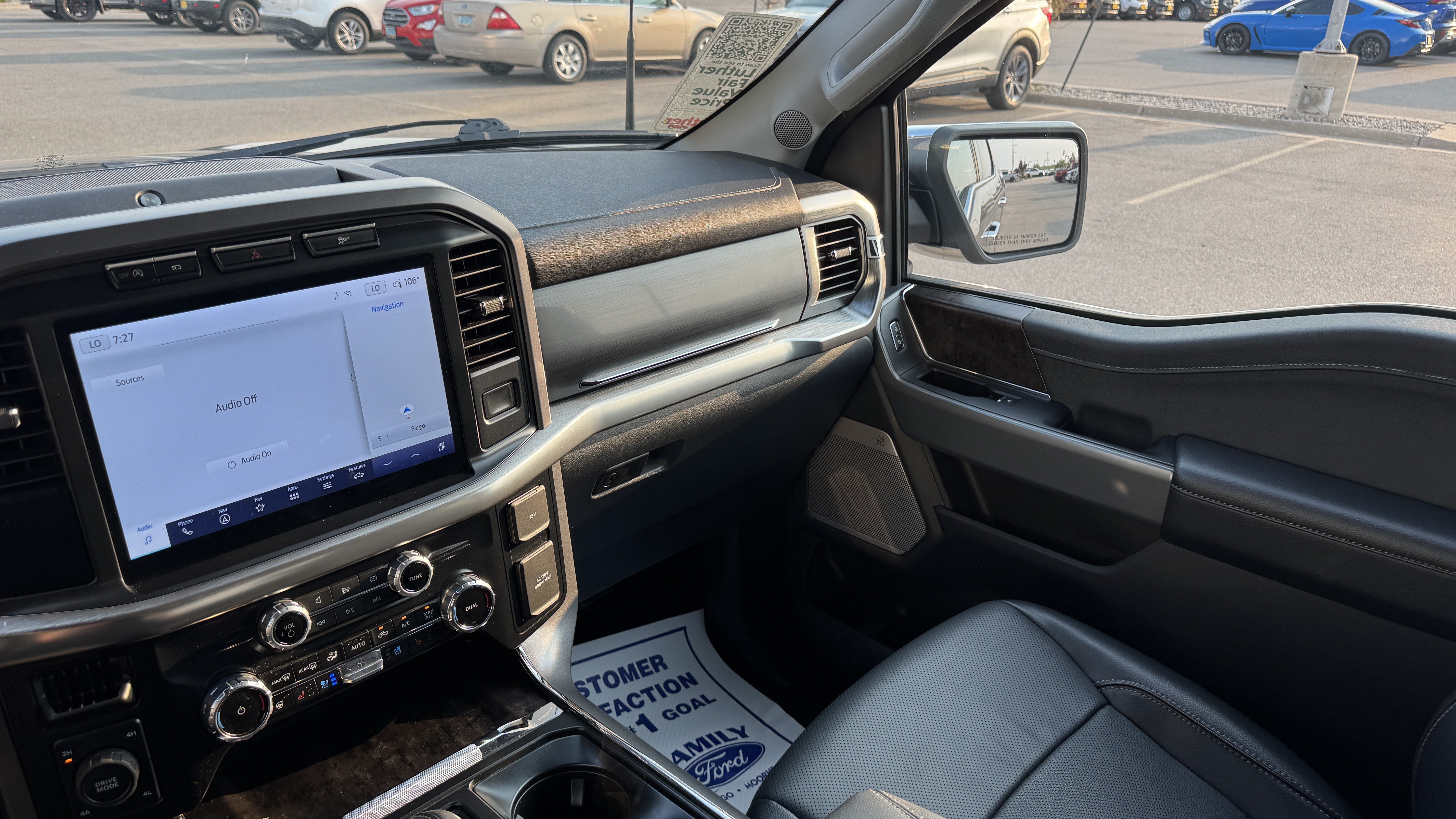Certified Used 2023 Carbonized Gray Metallic Ford LARIAT image 12