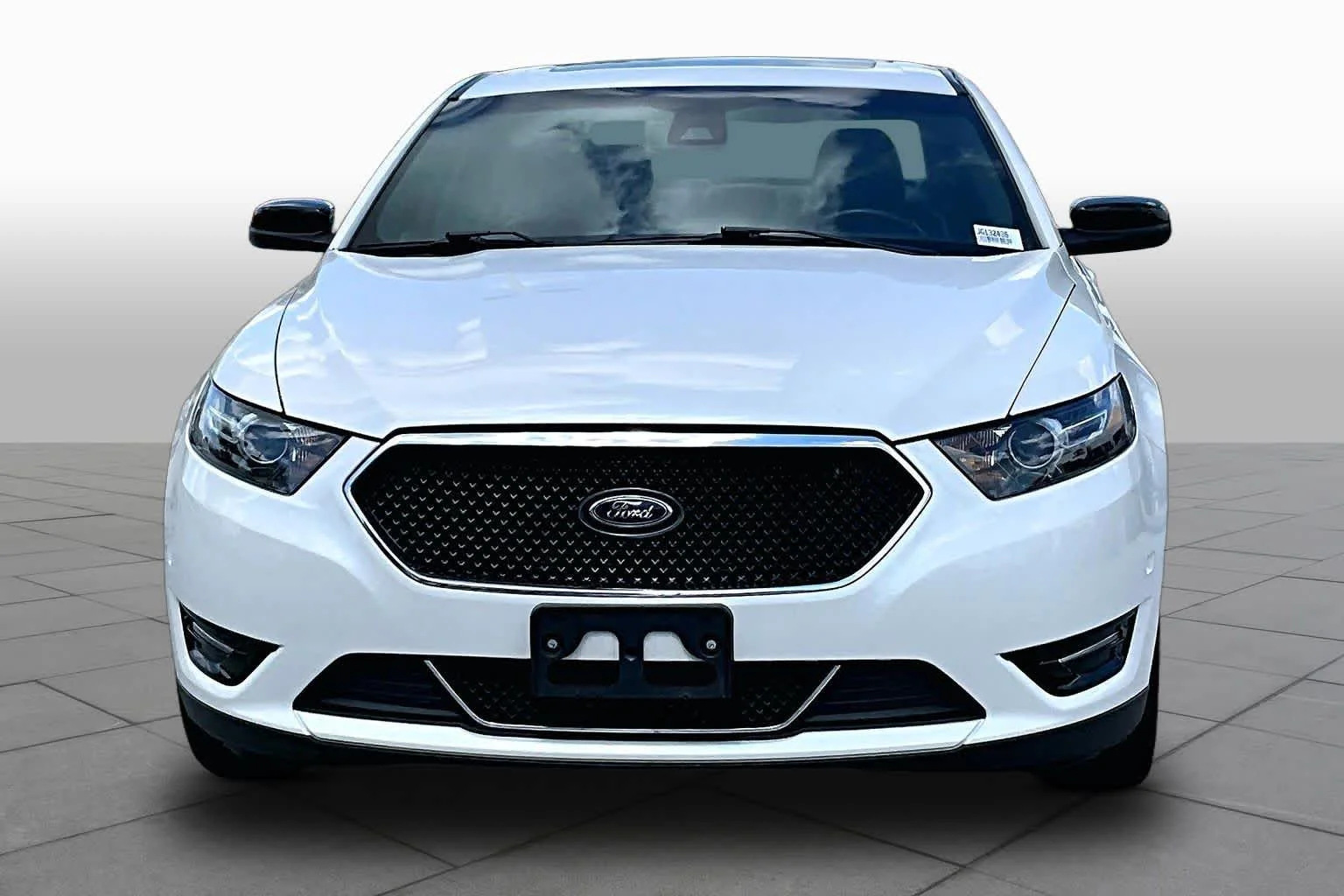 Used 2018 White Platinum Metallic Tri-Coat Ford SHO image 4