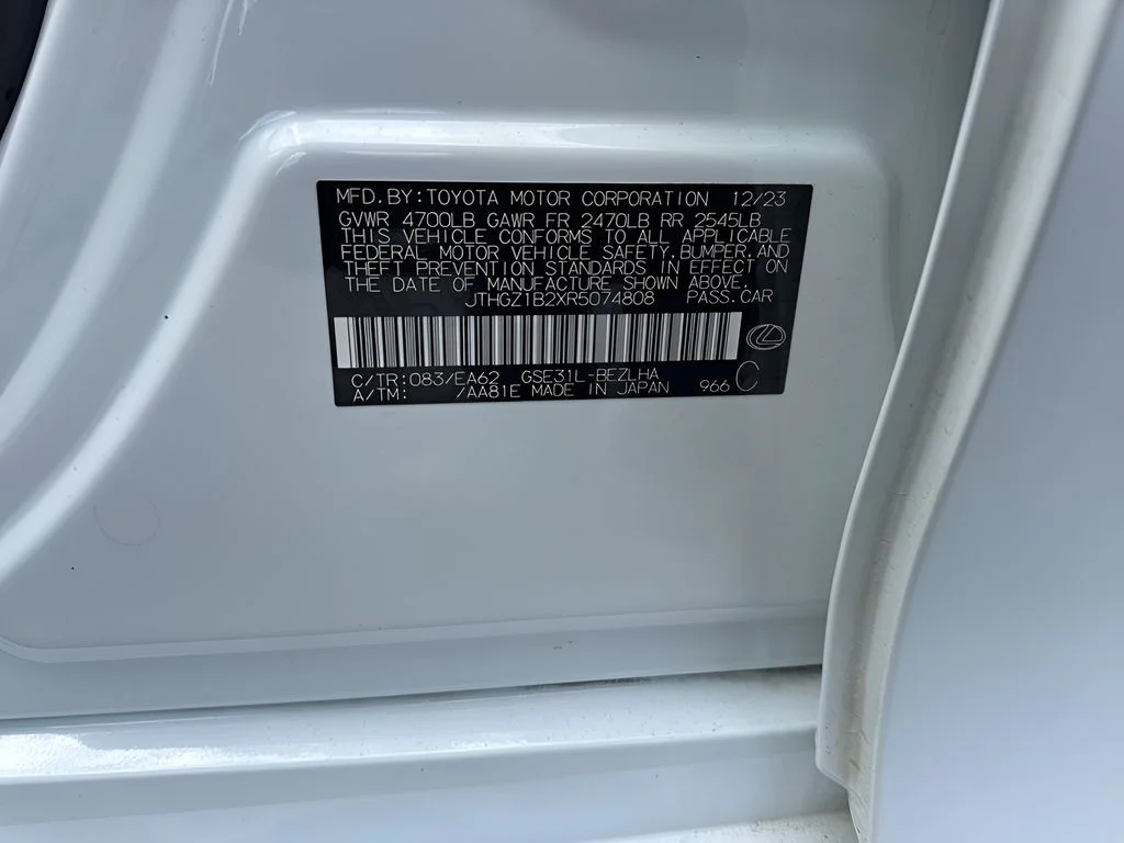 Used 2024 White Lexus 350 F SPORT image 35