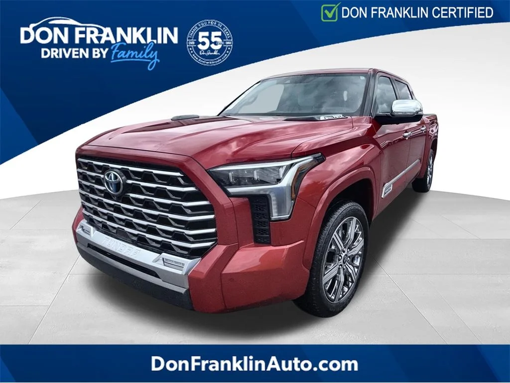 Used 2023 Red Toyota Capstone image 1