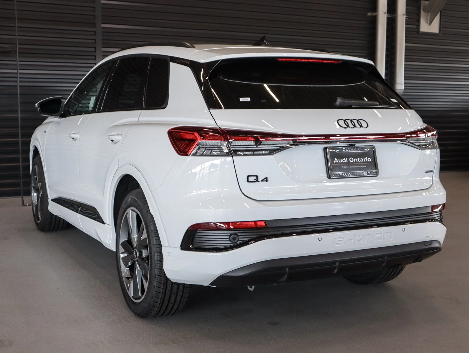 Used 2023 Glacier White Metallic Audi Premium Plus image 2