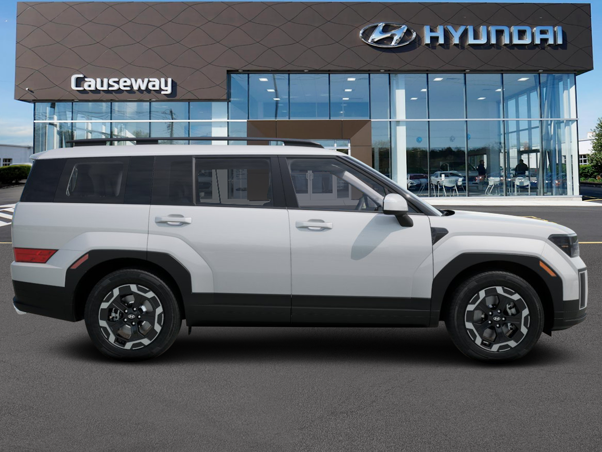 New 2026 White Hyundai SEL AWD image 5