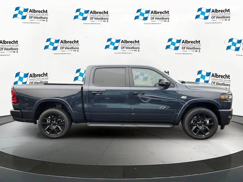 New 2026 Forged Blue Metallic Exterior Paint RAM Laramie image 6