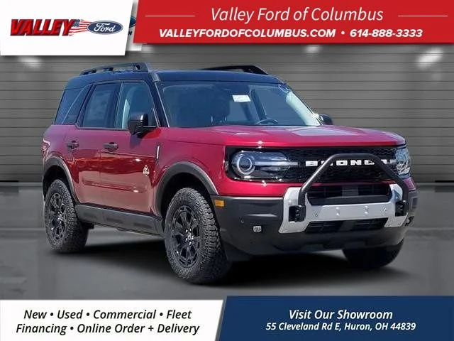 New 2025 Red Ford Outer Banks image 1