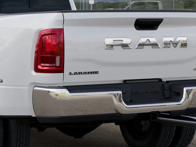New 2026 Bright White Clear-Coat Exterior Paint RAM Laramie image 39