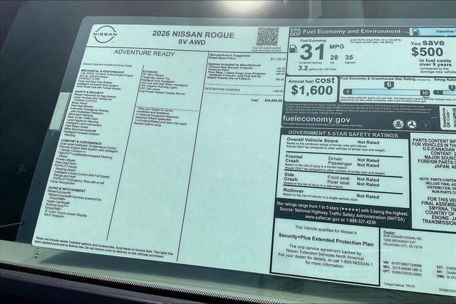 2026 Nissan Rogue SV - Photo 11