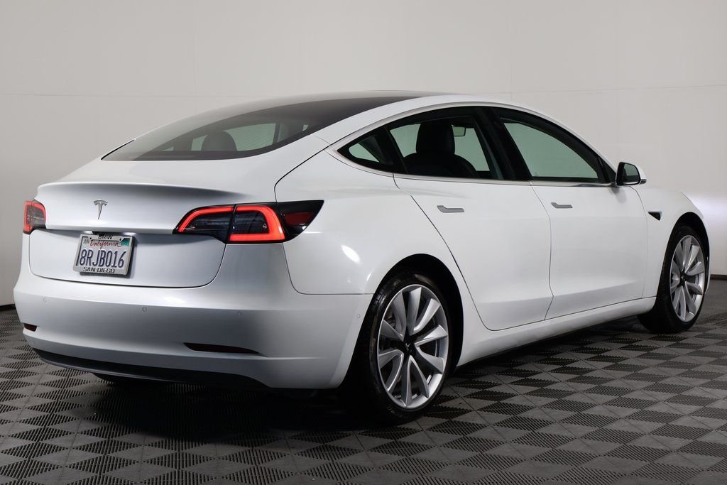 Used 2020 Pearl White Multi-Coat Tesla Standard image 4
