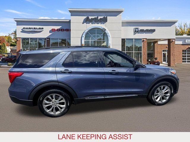 Used 2021 Blue Ford XLT image 7