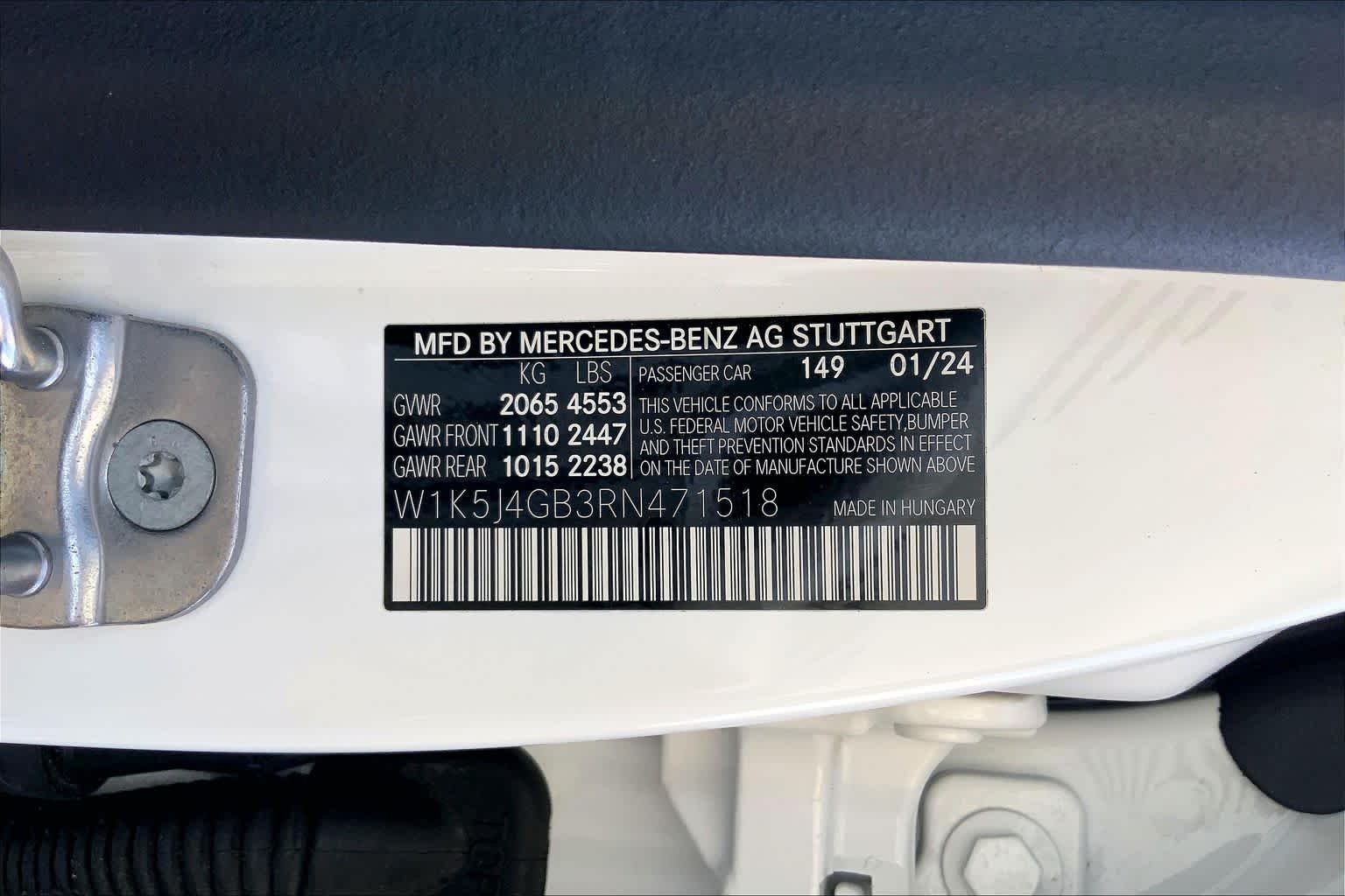 Used 2024 Polar White Mercedes-Benz CLA 250 image 36