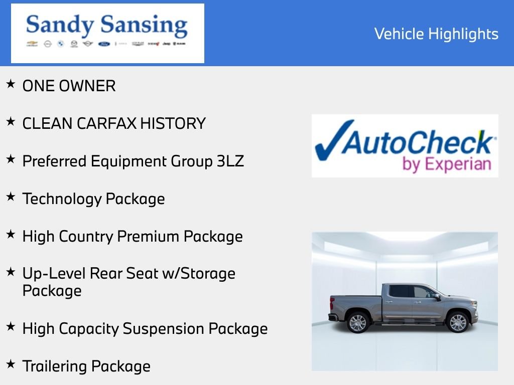 Used 2024 Gray Chevrolet High Country image 7