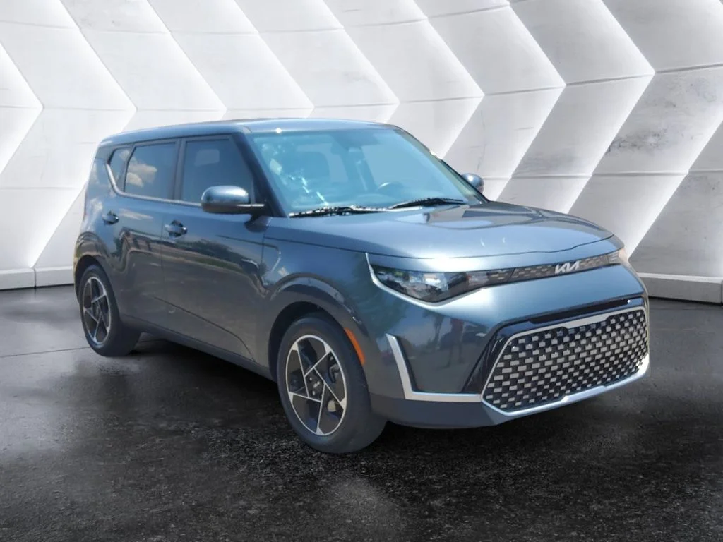 Certified Used 2025 Gray Kia EX image 1