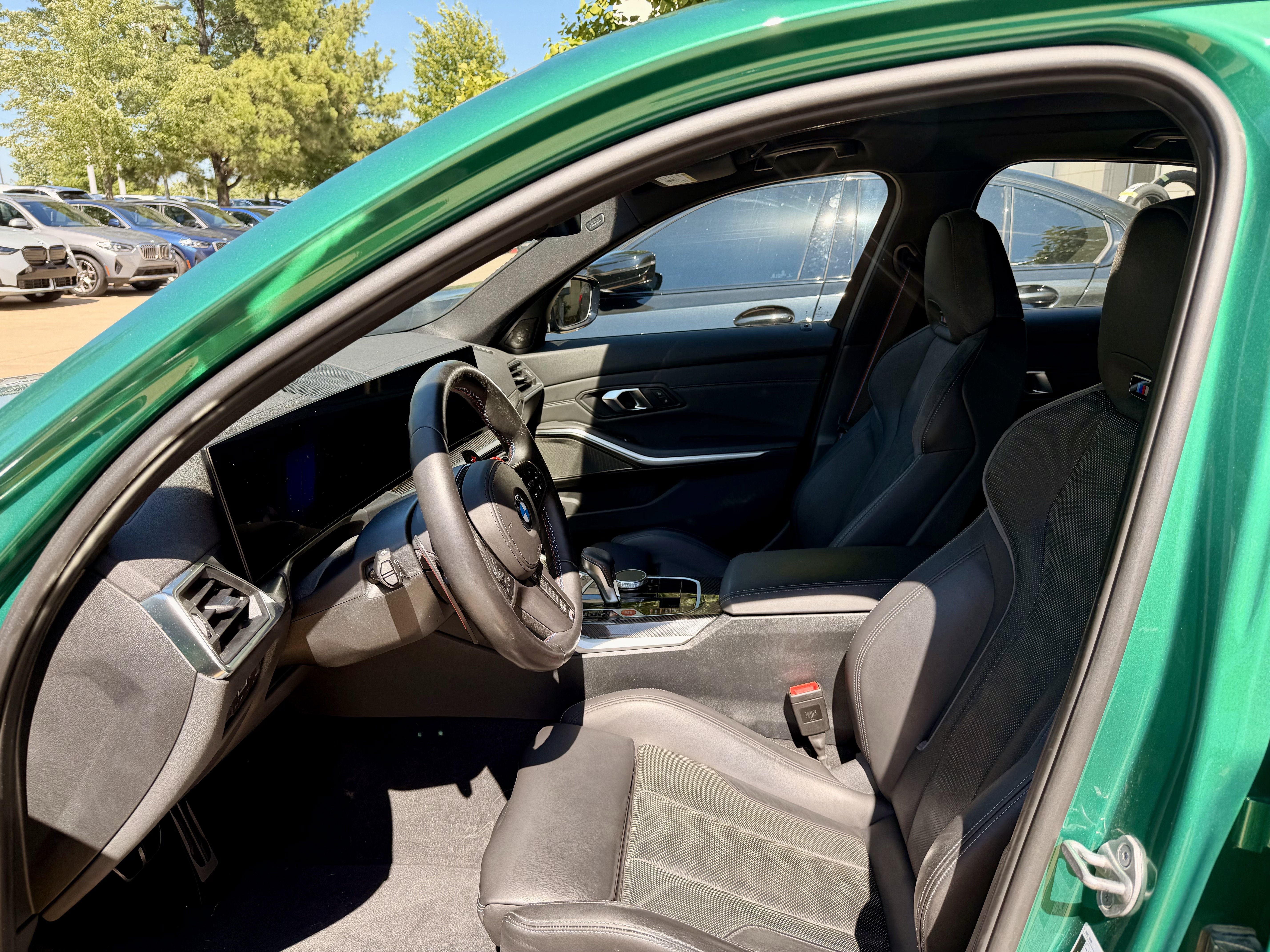 Certified Used 2024 Isle of Man Green Metallic BMW Competition xDrive image 2