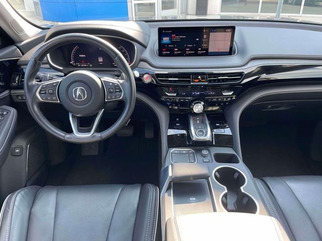 Used 2023 Lunar Silver Metallic Acura Advance image 12