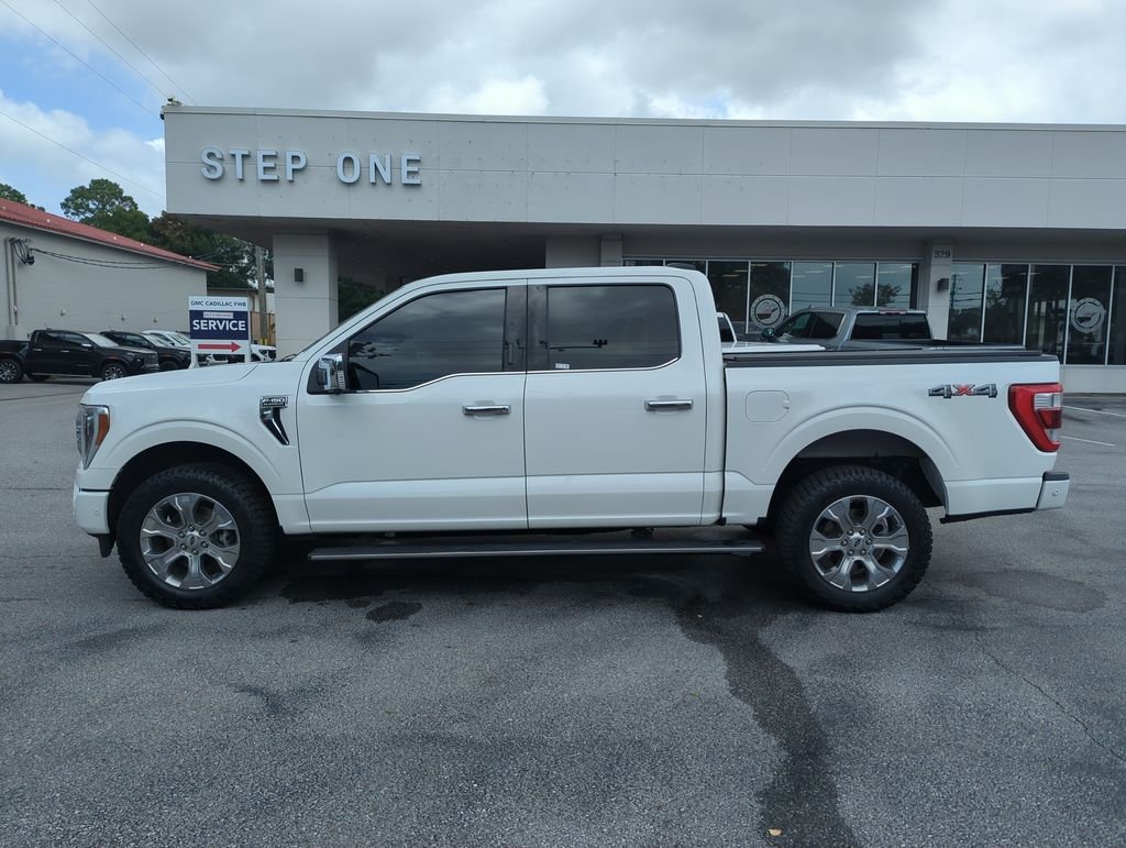 Used 2021 White Ford Platinum image 3