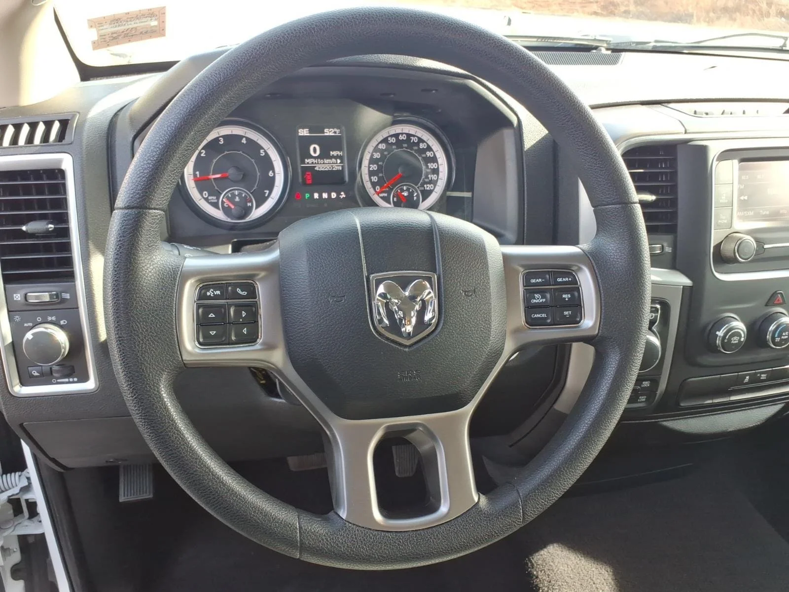 Used 2024 Bright White Clearcoat Ram SLT image 19