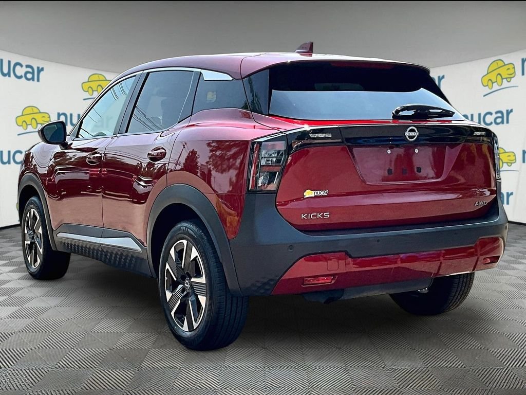 Certified Used 2025 Red Nissan SV image 4