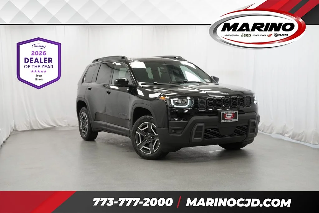 New 2026 Diamond Black Crystal Pearl-Coat Exterior Paint Jeep Limited image 1