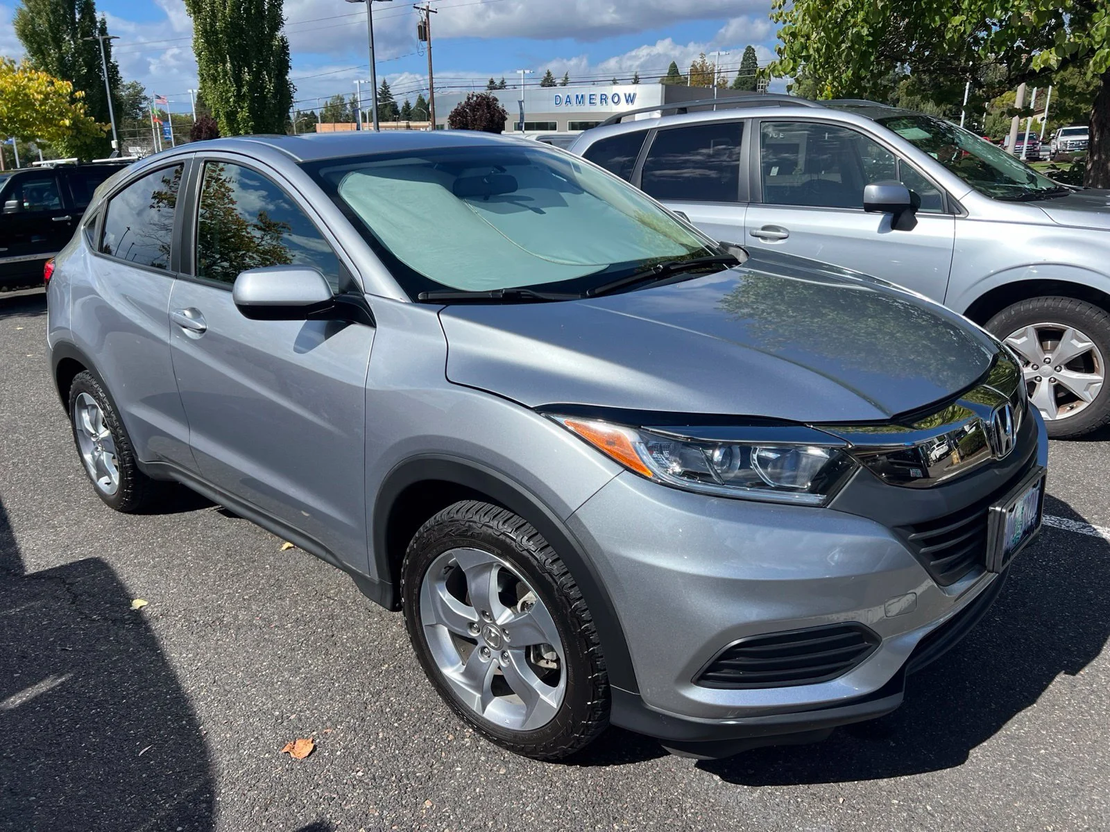 Used 2019 Lunar Silver Metallic Honda LX image 3