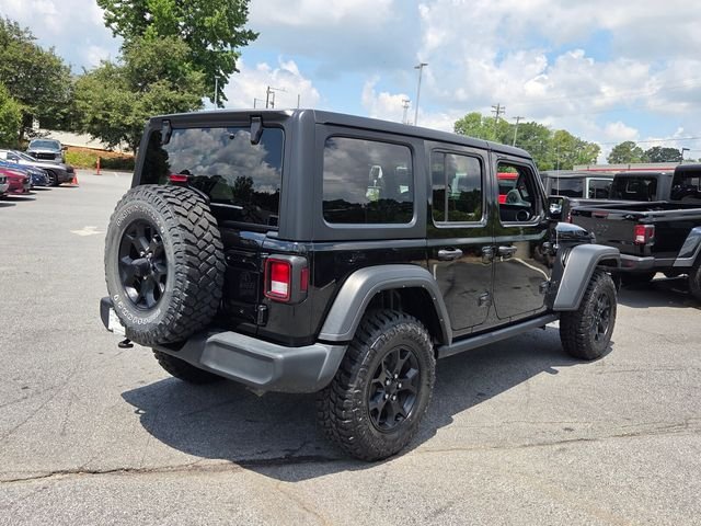 Used 2022 Black Jeep Unlimited Willys image 9