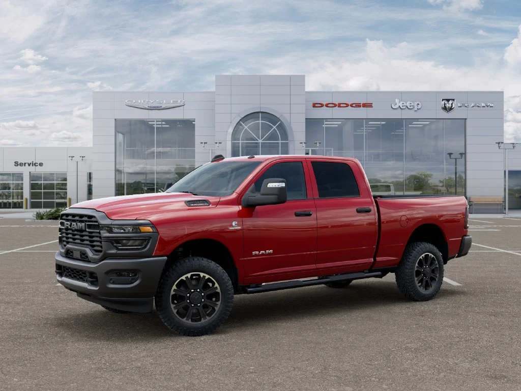 New 2027 Flame Red Clear-Coat Exterior Paint RAM Warlock image 2
