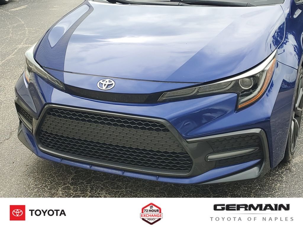 Used 2020 Blue Toyota SE image 14